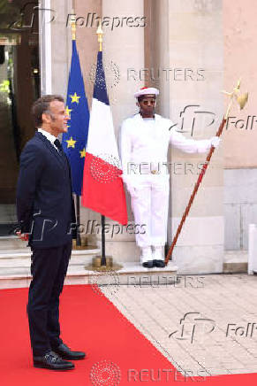 France's Macron and Germany's Merz attend a Franco-German cabinet meeting in Toulon