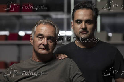 Fabio Hering, diretor-presidente da Cia.Hering, e seu filho Thiago Hering