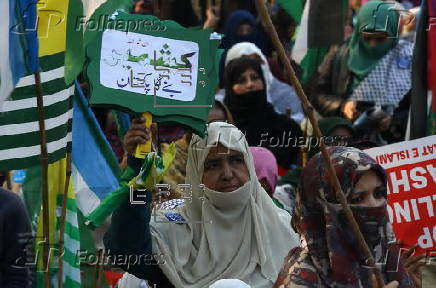 Folhapress - Fotos - Pakistan marks Kashmir Solidarity Day