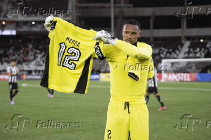 Partida entre Botafogo x Carabobo (VEN) no Nilton Santos.