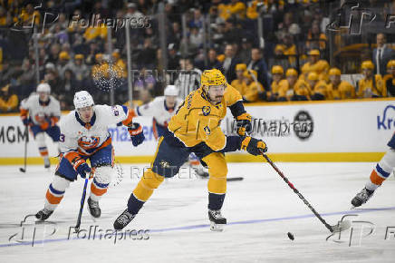 NHL: New York Islanders at Nashville Predators