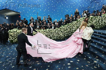 2025 Met Gala red carpet at the Metropolitian Museum of Art in New York