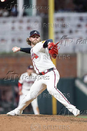 MLB: Cincinnati Reds at Atlanta Braves