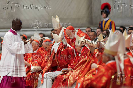 Conclave to elect the new pope, at the Vatican