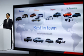 Toyota Motor holds a media briefing for the financial results in Tokyo
