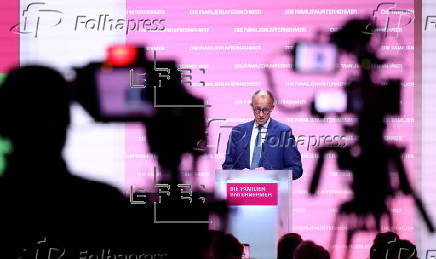 German Chancellor Merz attends Family Business Days 2025