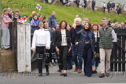 Danish royal couple on official visit to the Faroe Islands
