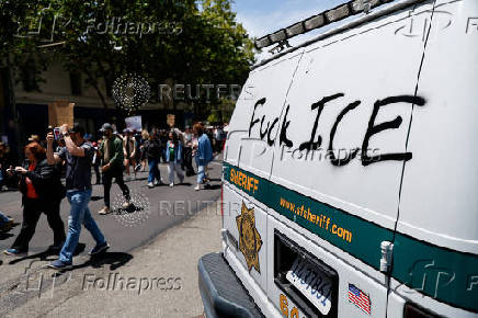 One of several nationwide ?No Kings? protests against President Trump in San Francisco
