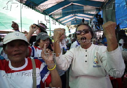Protest against Thai prime minister after leaked phone call