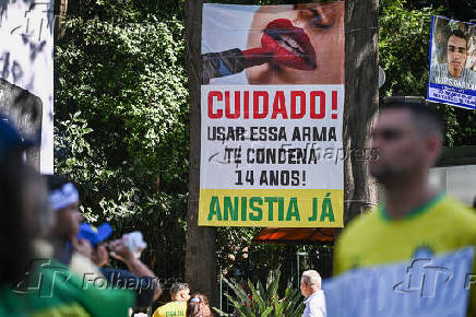 Ato Povo na Rua por Anistia, na Av. Paulista