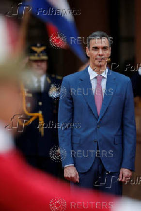 Spain's Prime Minister Pedro Sanchez visits Paraguay