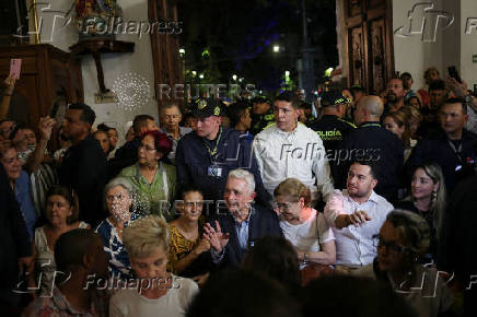 Former Colombian President Alvaro Uribe released from house arrest, in Sabaneta