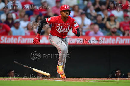 MLB: Cincinnati Reds at Los Angeles Angels