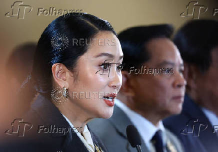 Thai Constitutional Court removes PM Shinawatra from office, in Bangkok
