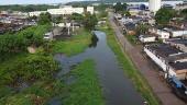 Chuva eleva o nível do rio Madeira em Porto Velho (RO)