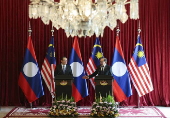 Prime Minister of Laos Sonexay Siphandone visits Malaysia