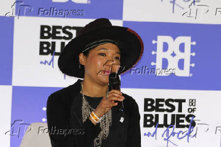 Coletiva de imprensa com as das cantoras Larissa Liveir e Judith Hill