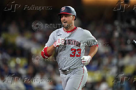 MLB: Washington Nationals at Los Angeles Dodgers