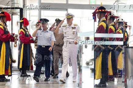John Daniel Caine, Chairman of the U.S. Joint Chiefs of Staff visits Seoul