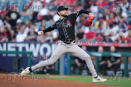 MLB: Arizona Diamondbacks at Los Angeles Angels