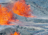 Volcano eruption near Grindavik