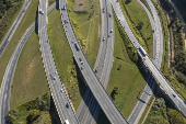 Rodovia dos bandeirantes, no cruzamento com a Anhanguera 