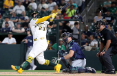 MLB: Seattle Mariners at Athletics