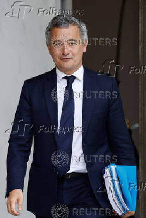 Weekly cabinet meeting at the Elysee Palace in Paris