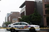 Aftermath of the shooting of two Israeli embassy staff in Washington D.C.