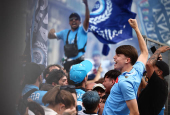 Serie A - Napoli fans gather before Napoli v Cagliari