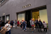 European fashion stores in New York as Trump threatens tariffs on trade with the European Union