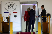 French President Macron visits Vietnam