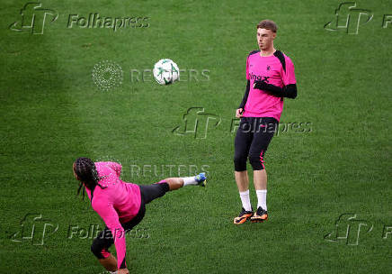 Conference League - Final - Chelsea Training