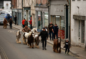 Annual horse fair in Appleby-in-Westmorland