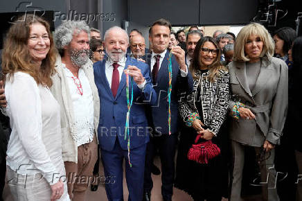 Brazil's President Luiz Inacio Lula da Silva visits France