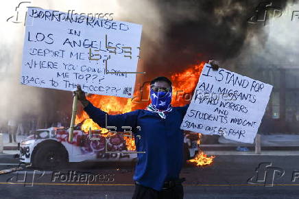 National Guard deployed by President Trump as anti-ICE protests continue in Los Angeles