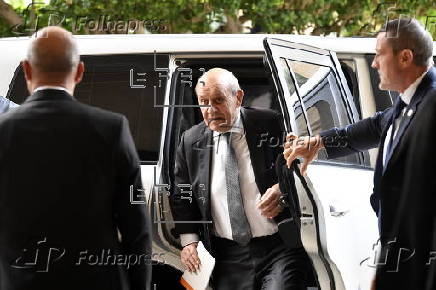 France's Special Envoy to Lebanon Le Drian visits Beirut
