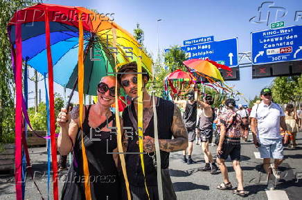 Amsterdam's 750th anniversary celebrations on car-free ring road