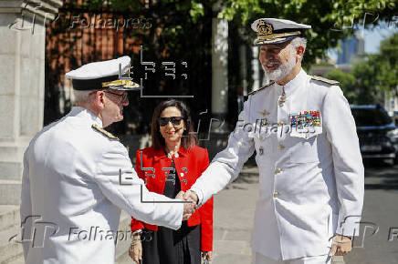 Felipe VI preside acto de clausura del XXVI Curso de Estado Mayor de las Fuerzas Armadas