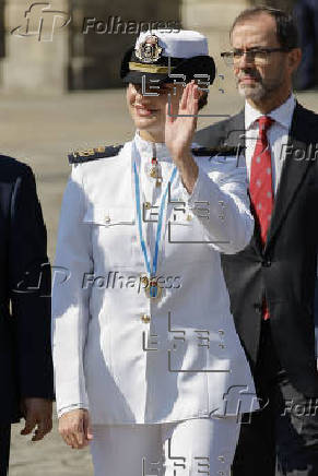 La princesa Leonor recibe la Medalla de Oro de Galicia