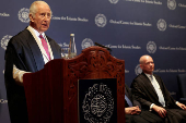 Britain's King Charles visits Oxford Centre for Islamic Studies in Oxford