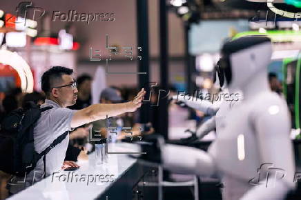 World Artificial Intelligence Conference expo in Shanghai