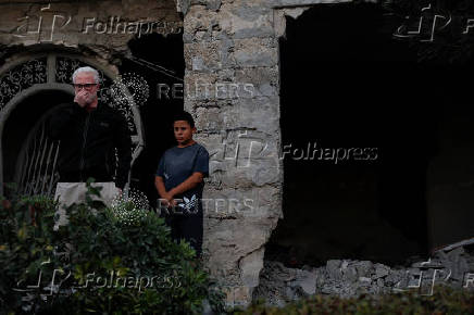 Israeli army demolishes the house of a Palestinian assailant, in Hebron
