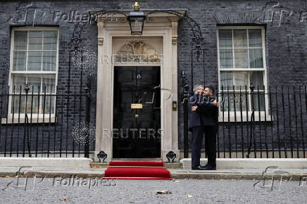British PM Starmer and Ukrainian President Zelenskiy meet in London