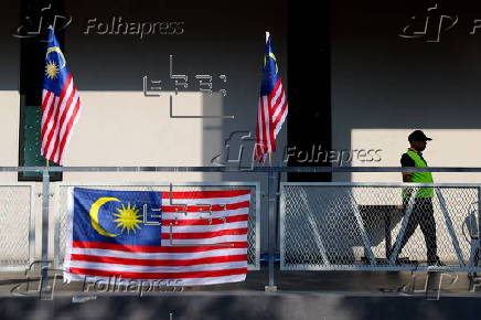 Preparations ahead of Malaysia Independence Day on 31 August