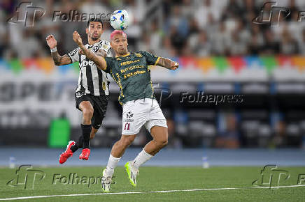 Partida entre Botafogo e Carabobo Fútbol Club válida pela Copa Libertadores.