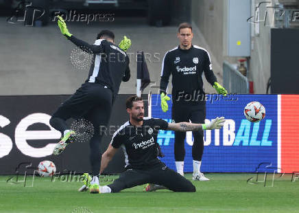 Europa League - Eintracht Frankfurt Training