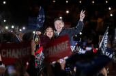 Conservative Party of Canada leader Pierre Poilievre speaks to supporters at an election campaign stop in Ottawa