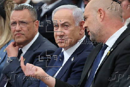 Netanyahu attends ceremony ahead of Remembrance Day for fallen Israeli soldiers