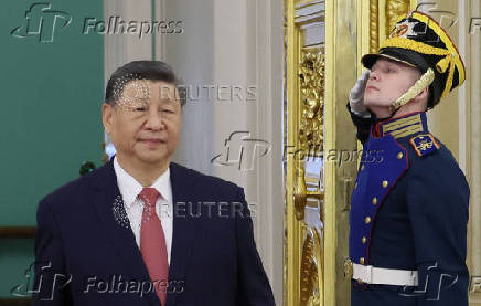 Russian President Putin and Chinese President Xi meet in Moscow